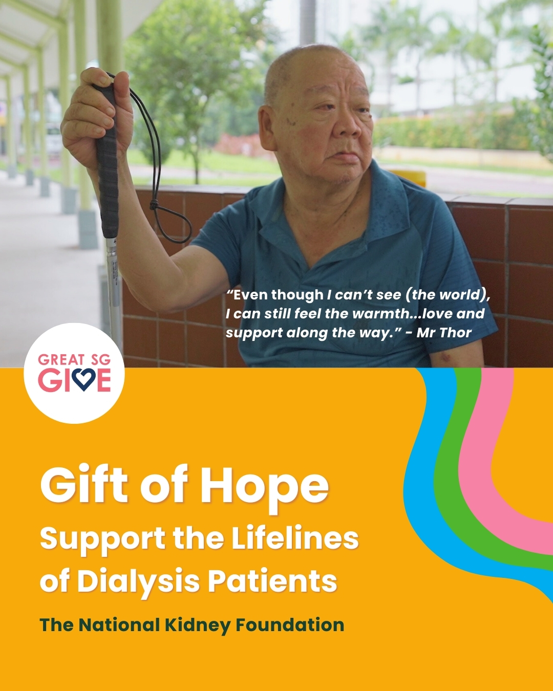 Living with kidney failure is painful and overwhel…