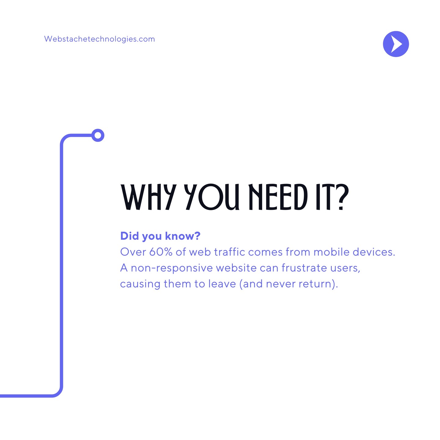 What is Website Responsiveness?
Website responsiveness ensures that your site adapts smoothly across all devices β from desktops to smartphones. Itβs all about offering an optimal viewing experience, whether your users are on a large screen or a mobile device. πβ¨
A responsive website automatically adjusts its layout, images, and text to fit the screen size, making it easier for users to navigate your site.
Is your website mobile-friendly?
Let us help you create a responsive site that works everywhere!
Reach out for responsive web design solutions!
#ResponsiveDesign #MobileFriendly #WebDesign #UXDesign #WebDevelopment #DigitalMarketing #TechSolutions #UserExperience #MobileOptimization #SEO #WebDevelopmentTips #BusinessGrowth #WebsiteDesign