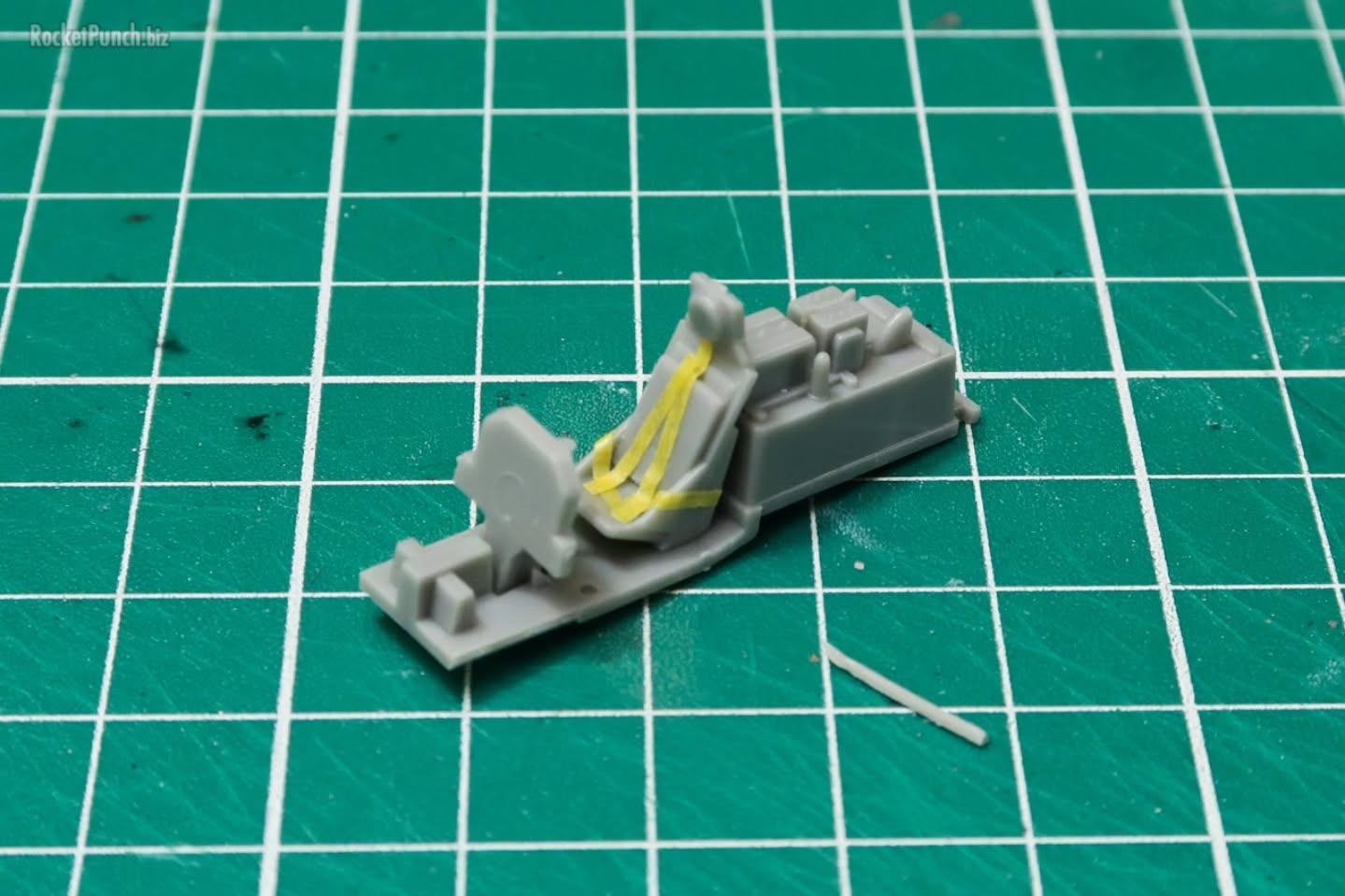 1/72 Hasegawa P-51K Mustang
.
The cockpit is simple with decals for instruments, and I added masking tape for the restraints.
.
#72scale #hasegawa #scalemodels