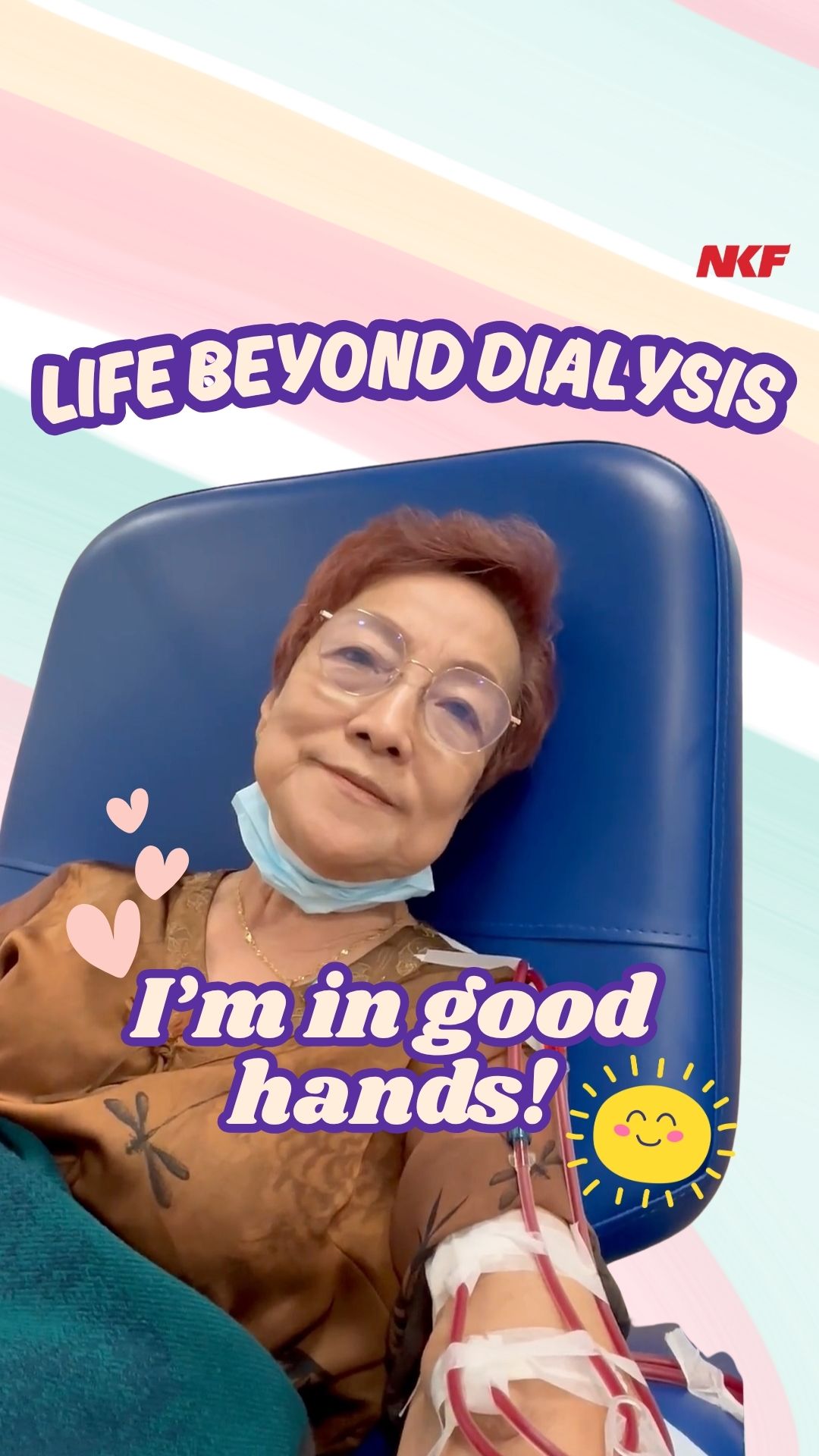 Now that she is four years into her dialysis journ…
