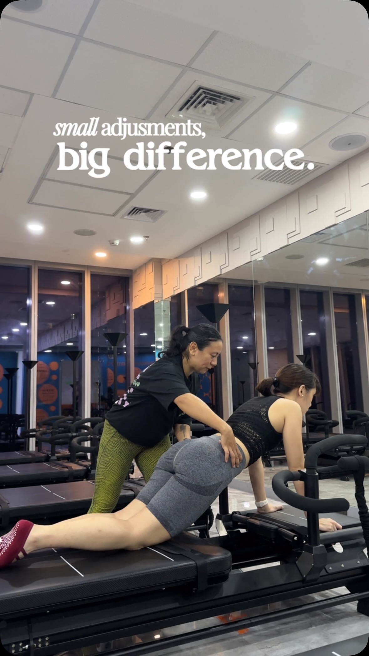 Small adjustments. Big difference. The smallest fo…