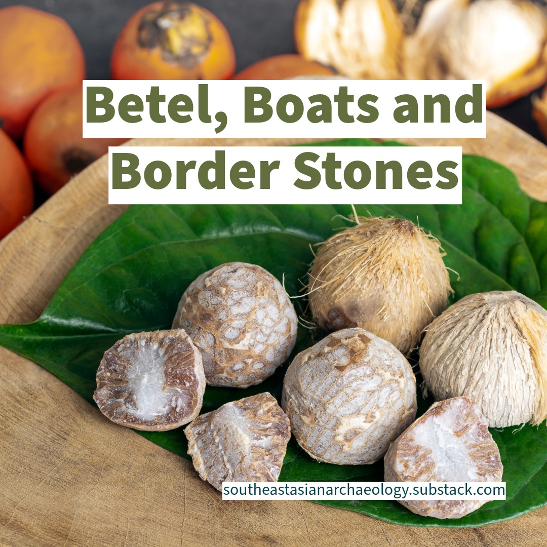 Betel, Boats and Border Stones is this week’s Southeast Asian Archaeology Newsletter.⠀
⠀
This issue starts with a fascinating new paper on ancient teeth from South Sulawesi, where unusual dental wear may point to the habitual sucking of whole areca nuts by pre-agricultural foragers.⠀
⠀
Then we move from teeth to timbers: lashed-lug boat remains from Bongal on Sumatra’s west coast, including a 7th-century quarter rudder, add new detail to Southeast Asia’s early maritime networks.⠀
⠀
And yes, there are more boats: Phanom Surin in Thailand and the Butuan boat sites in the Philippines both make appearances this week.⠀
⠀
Plus: Preah Vihear, Koh Ker, Prambanan, Đông Sơn drums, repatriation, digital heritage, and more.⠀
⠀
Read the full issue at the link in bio.⠀
⠀
#SoutheastAsianArchaeology #Archaeology #MaritimeArchaeology Betel, Boats and Border Stones is this week’s Southeast Asian Archaeology Newsletter.⠀
⠀
This issue starts with a fascinating new paper on ancient teeth from South Sulawesi, where unusual dental wear may point to the habitual sucking of whole areca nuts by pre-agricultural foragers.⠀
⠀
Then we move from teeth to timbers: lashed-lug boat remains from Bongal on Sumatra’s west coast, including a 7th-century quarter rudder, add new detail to Southeast Asia’s early maritime networks.⠀
⠀
And yes, there are more boats: Phanom Surin in Thailand and the Butuan boat sites in the Philippines both make appearances this week.⠀
⠀
Plus: Preah Vihear, Koh Ker, Prambanan, Đông Sơn drums, repatriation, digital heritage, and more.⠀
⠀
Read the full issue at the link in bio.⠀
⠀
#SoutheastAsianArchaeology #Archaeology #MaritimeArchaeology